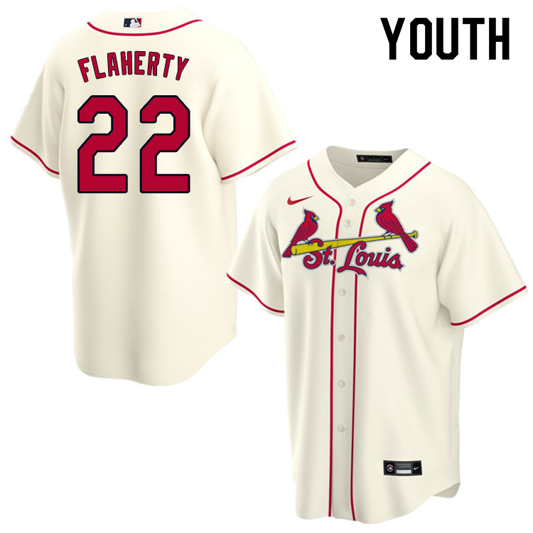 Nike Youth #22 Jack Flaherty St.Louis Cardinals Baseball Jerseys Sale-Cream
